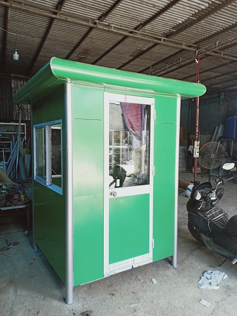 Mẫu chốt bảo vệ Bình Dương giá rẻ 42 Nhà thầu bán cabin bảo vệ, chốt bảo vệ tại Thuận An, Bình Dương