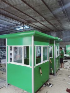 Nhà bảo vệ mái bằng của SGC có gì khác so với những mẫu nhà bảo vệ còn lại? 4 Nhà bảo vệ mái bằng