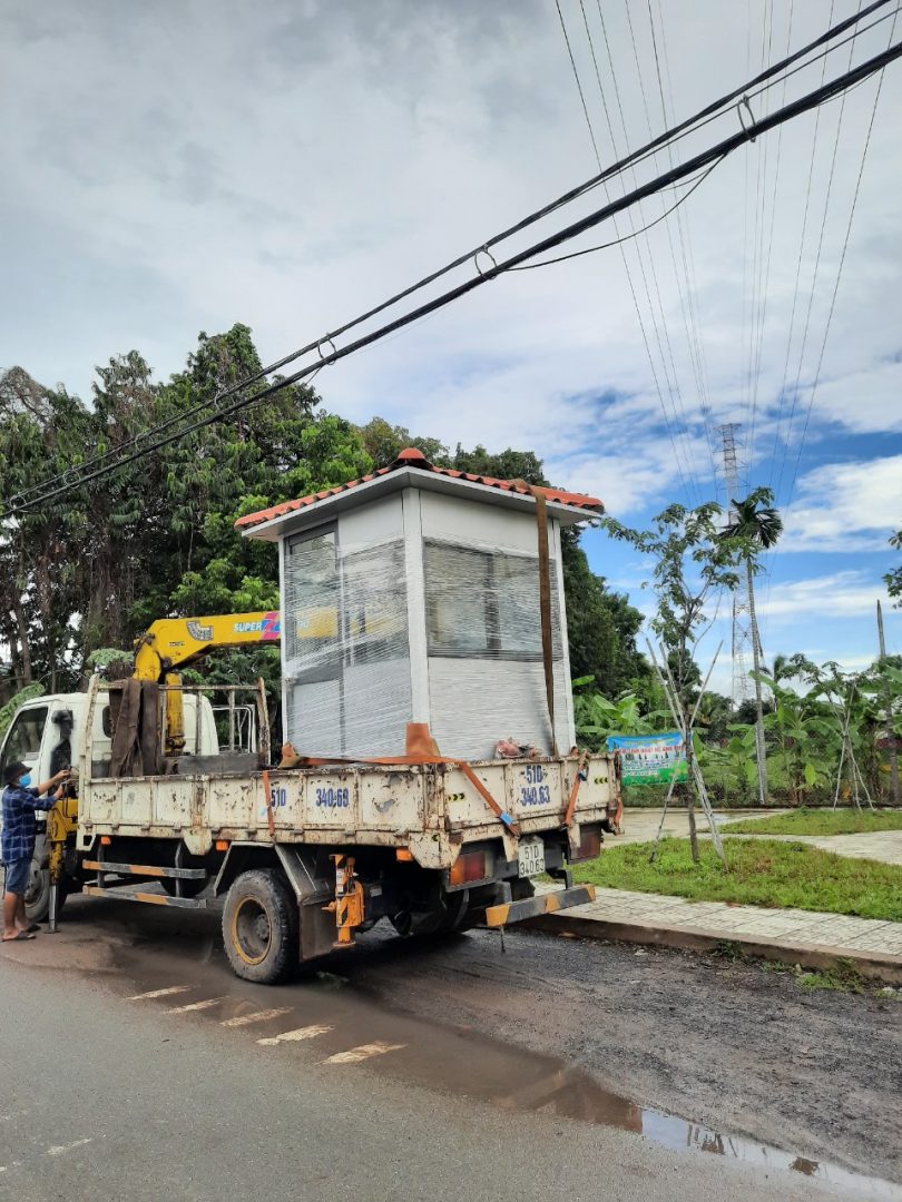 kích thước cabin bảo vệ
