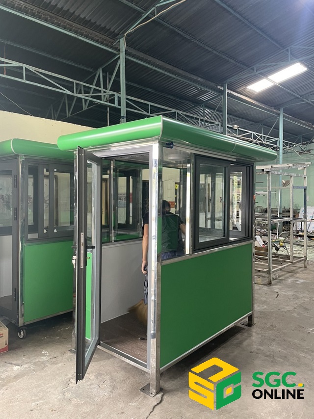 CABIN NHÀ BẢO VỆ INOX IN04