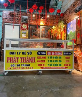 Tủ bán vé số 2m VS65
